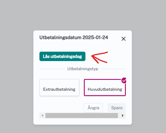 Lås utbetalning igen