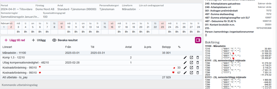 Rörlig kostnadsfördelning