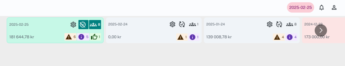 Utbetalningstillfälle nyöppnat